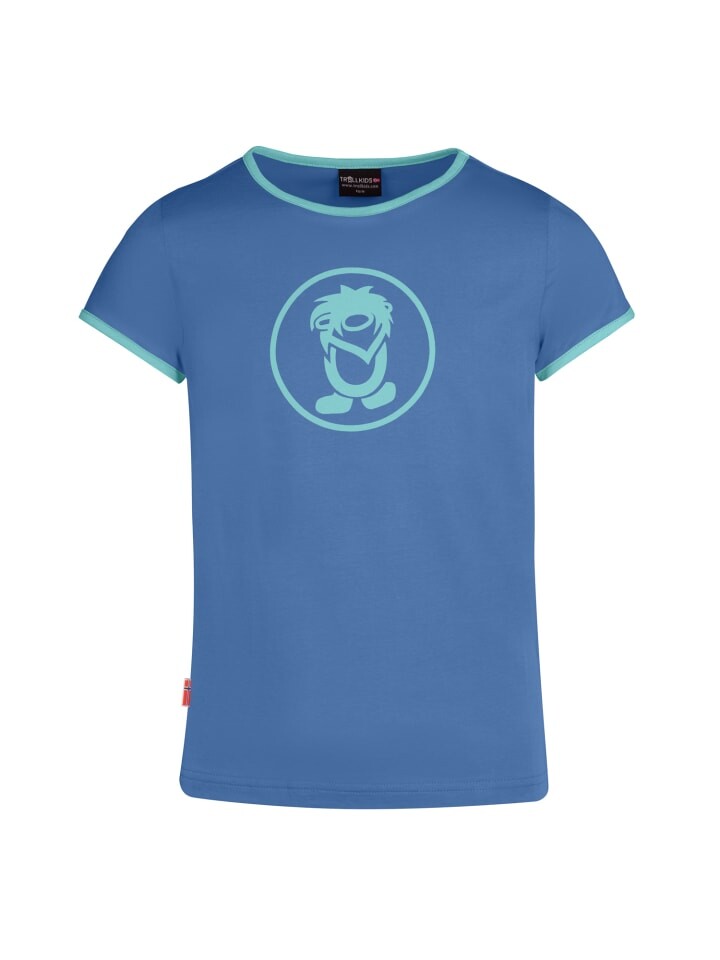

Функциональная рубашка Trollkids Funktionsshirt Kroksand, цвет midnight blue