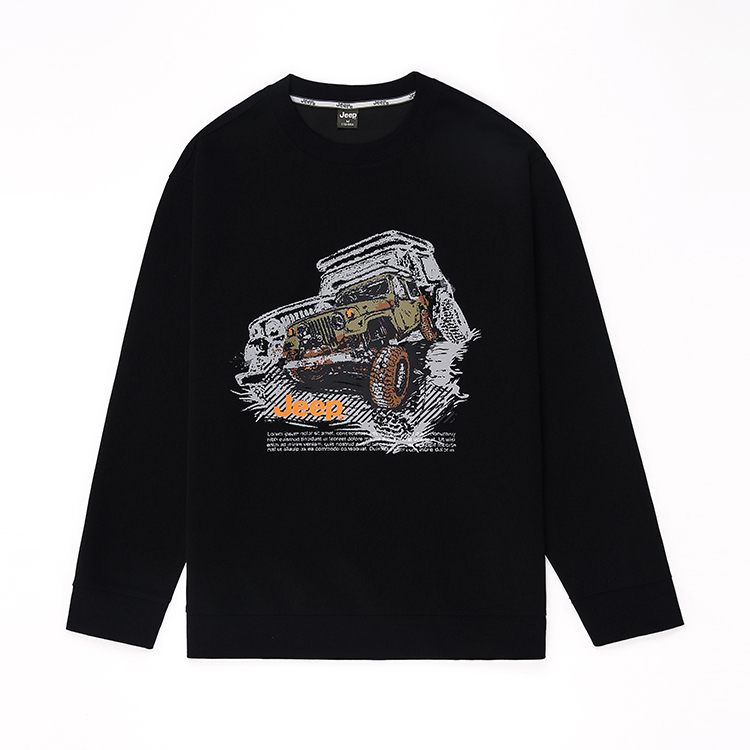 

Свитшот мужской Jeep, армейский зеленый