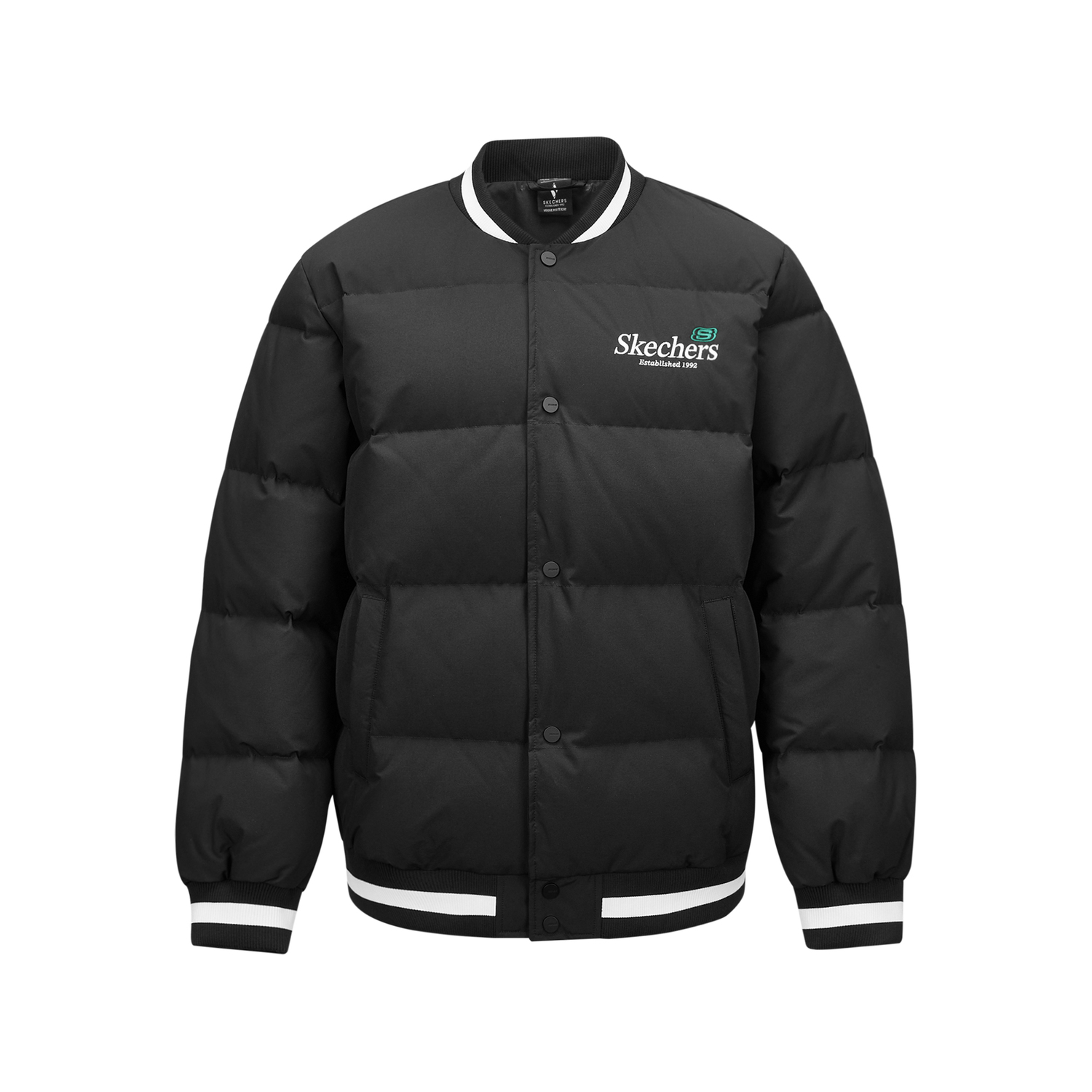 

Skechers Пуховик Sports Alliance Series унисекс угольно-черный, Carbon Black