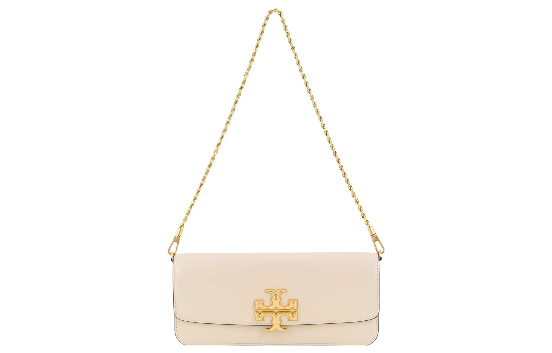 

TORY BURCH Сумка Eleanor из коровьей кожи, через плечо, обычная женская, белая