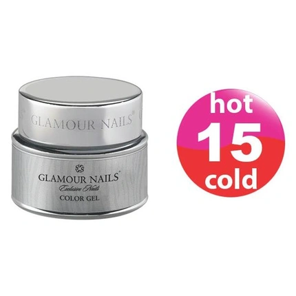 

Цветной гель Glamour Hot & Cold 15 миллилитров Vip