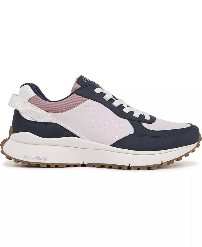 Женские кроссовки Jog On Slip On на шнурках-резинках Ryka, мультиколор — фото 2
