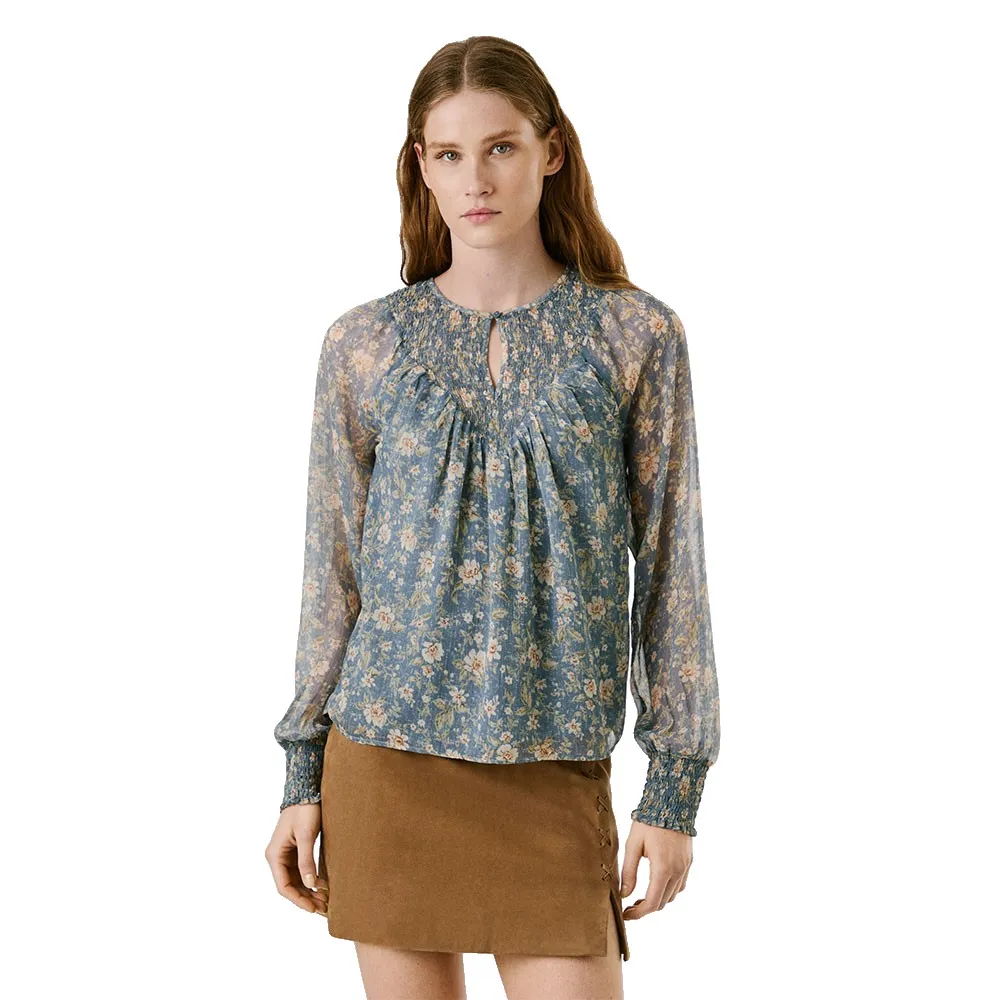 

Рубашка с длинным рукавом Pepe Jeans Laurel, синий