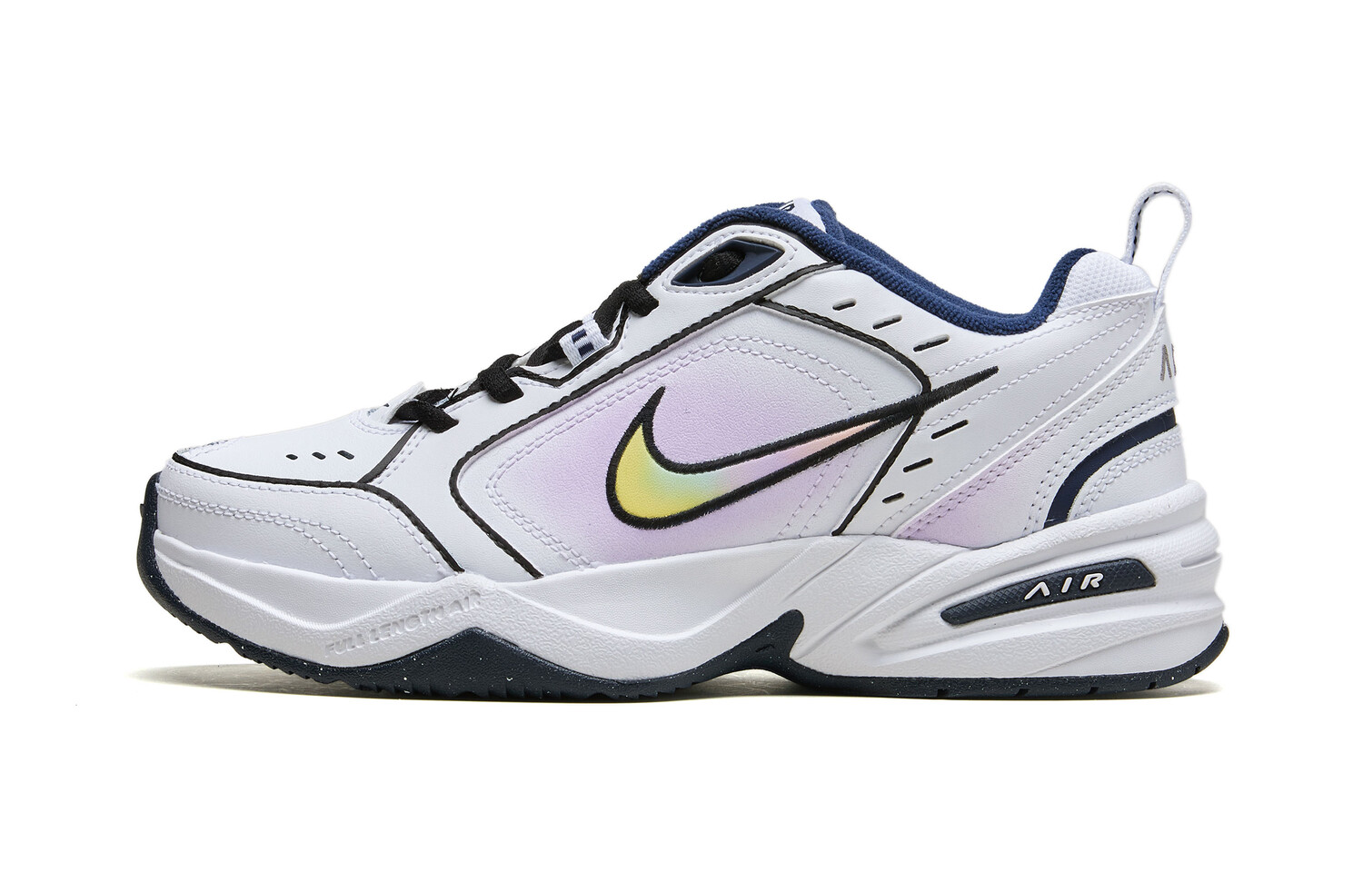 

Кроссовки Nike Air Monarch 4 Chunky Sneakers Unisex Low-top Purple, белый