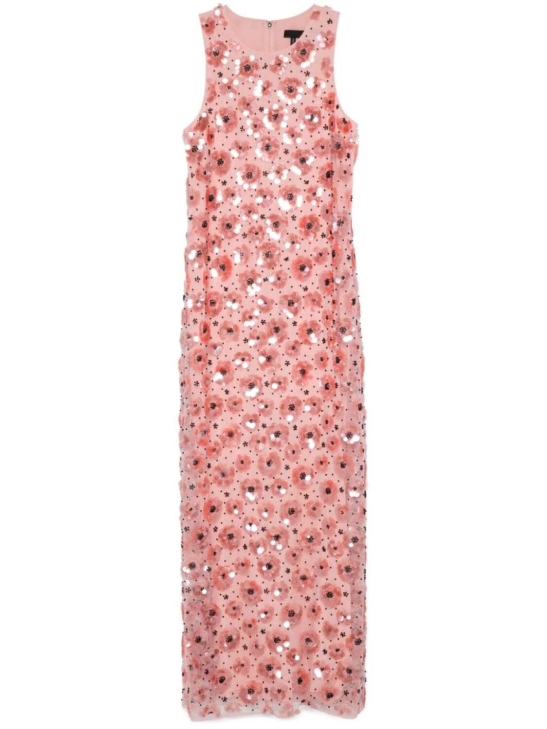 

ROTATE BIRGER CHRISTENSEN платье макси с пайетками, розовый