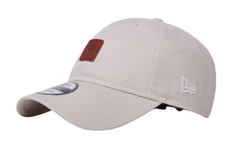 

New Era Хлопковая бейсболка унисекс бежевая синяя коричневая, Ecru