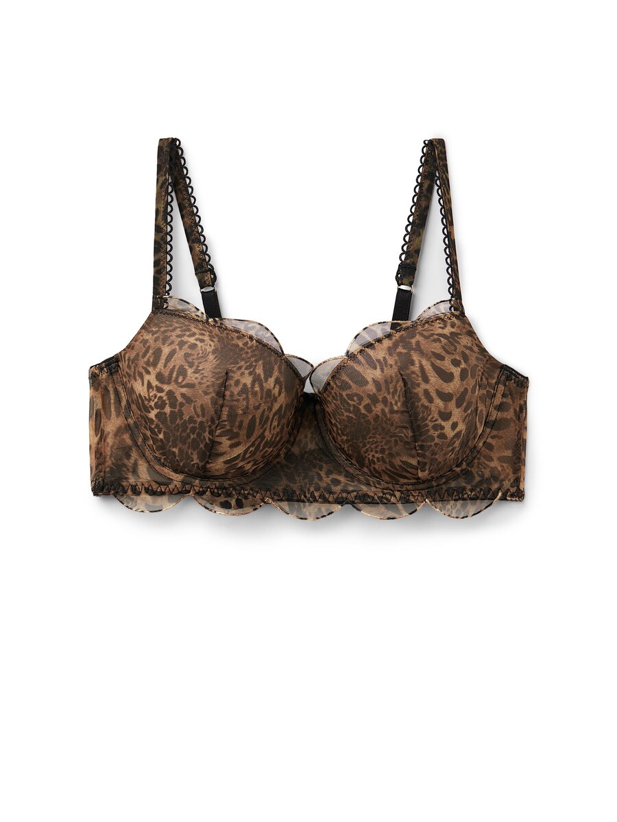 

Бюстгальтер-футболка INTIMISSIMI, цвет Brown/Dark brown