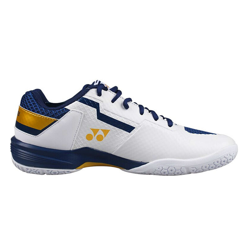Кроссовки YONEX Badminton Shoes Men Low-top White/Dark Blue, белый/темно-синий — фото 3