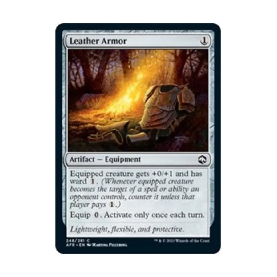 

CCG Кожаный доспех (С), MTG - Adventures in the Forgotten Realms