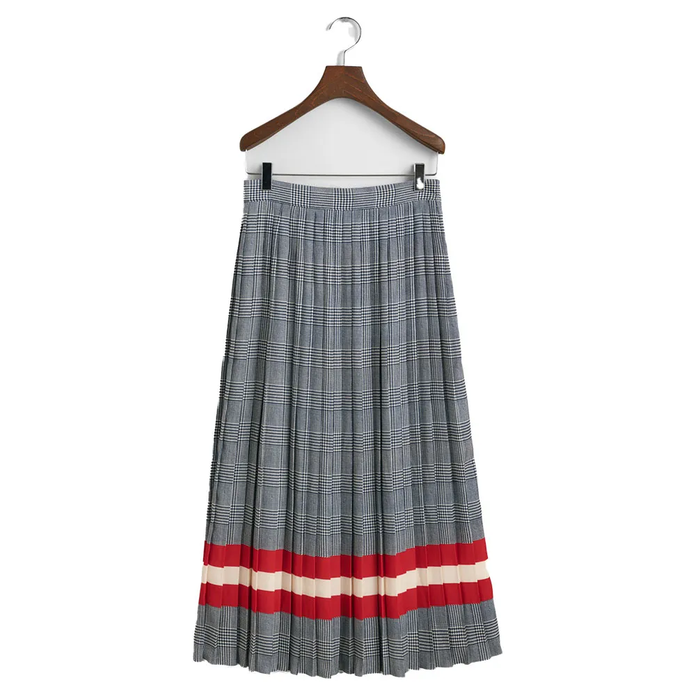 

Юбка Gant 4400147 long, серый/синий