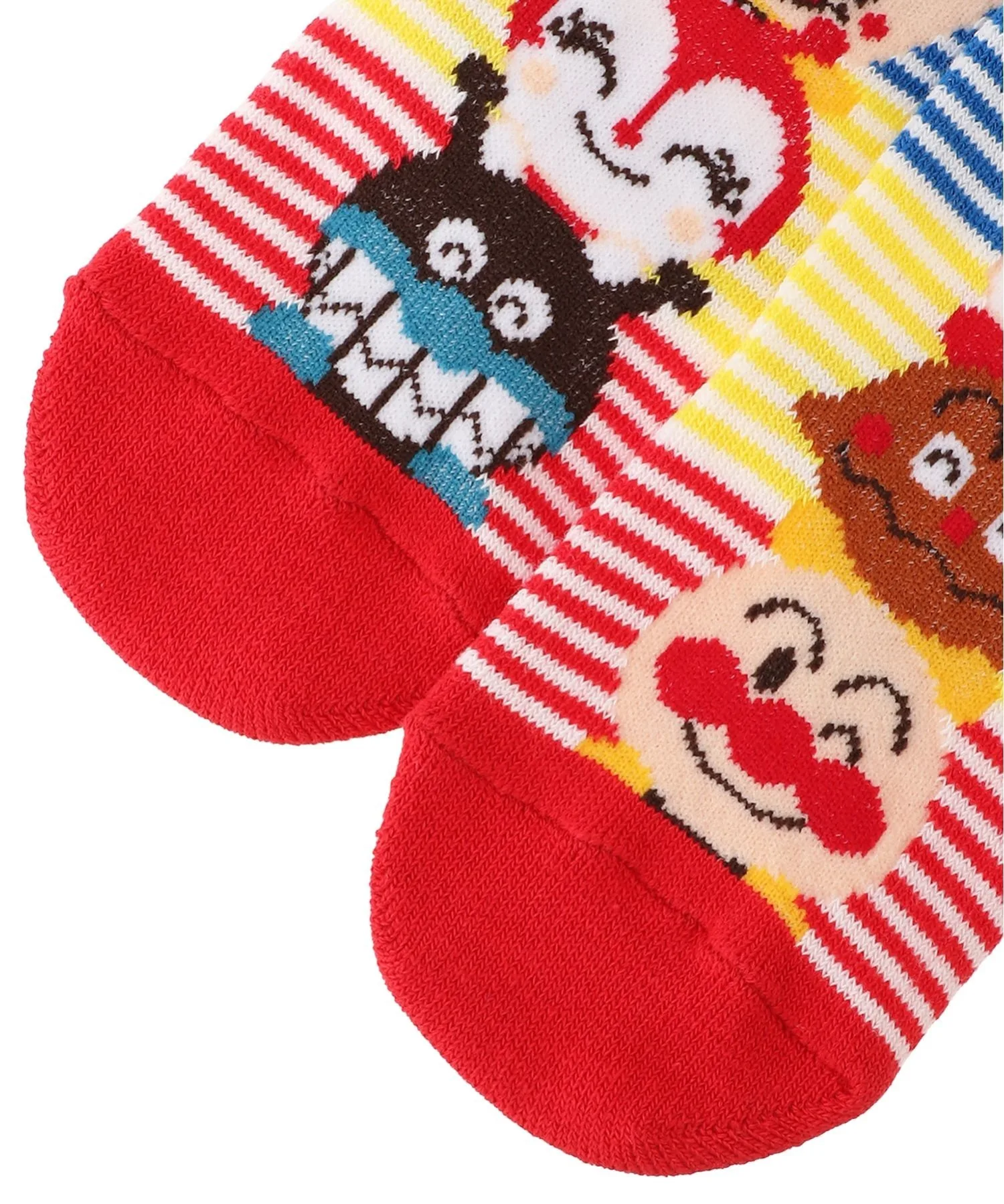 APKC/(K) Носки Niconico Regular Shokupanman Currypanman Anpanman Kids Collection, Red — фото 4