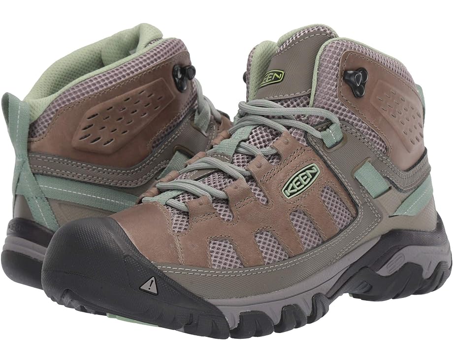 

Походная обувь KEEN Targhee Vent Mid, цвет Fumo/Quiet Green