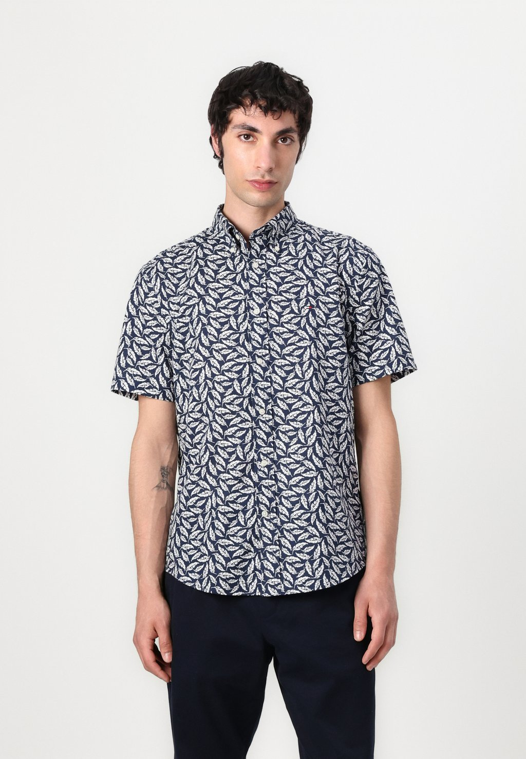 

Рубашка PRINT SHIRT Tommy Hilfiger, синий