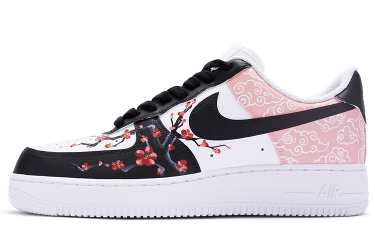

Nike Кроссовки для скейтбординга Air Force 1 07 с противоскользящим износостойким верхом, мужские, белые, черные, синие, розовые
