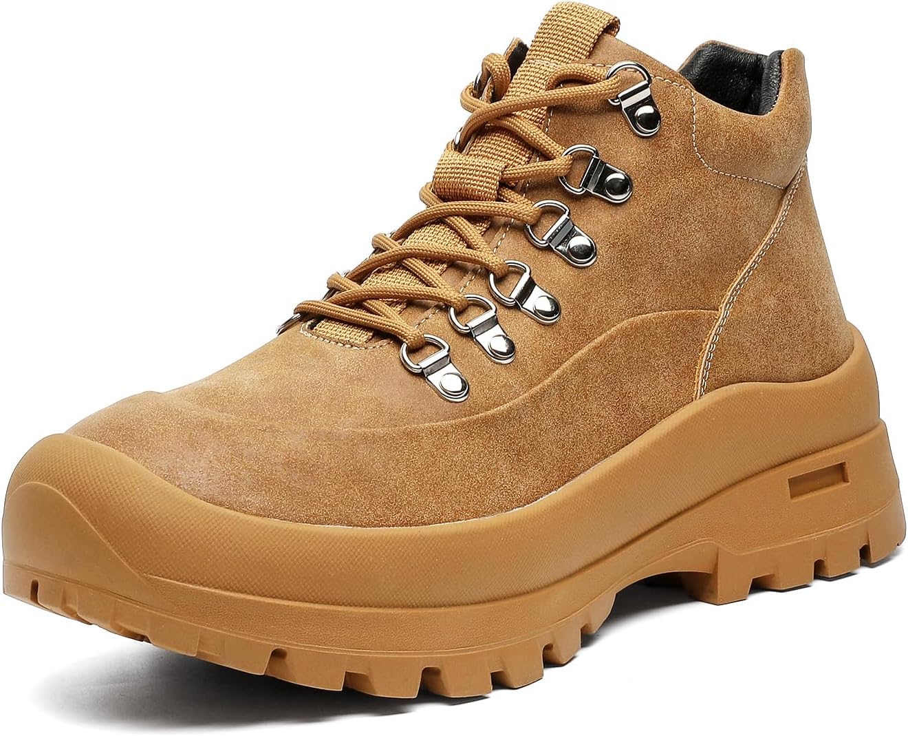 

Мужские легкие походные кроссовки ZHOUPULP с противоскользящей подошвой для ходьбы, трекинга и туризма на природе, коричневый