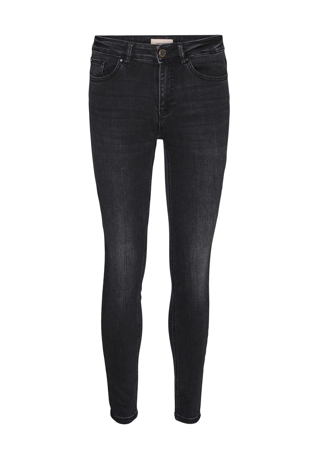 

Джинсы скинни, пять карманов, женские VERO MODA, цвет Black Deni