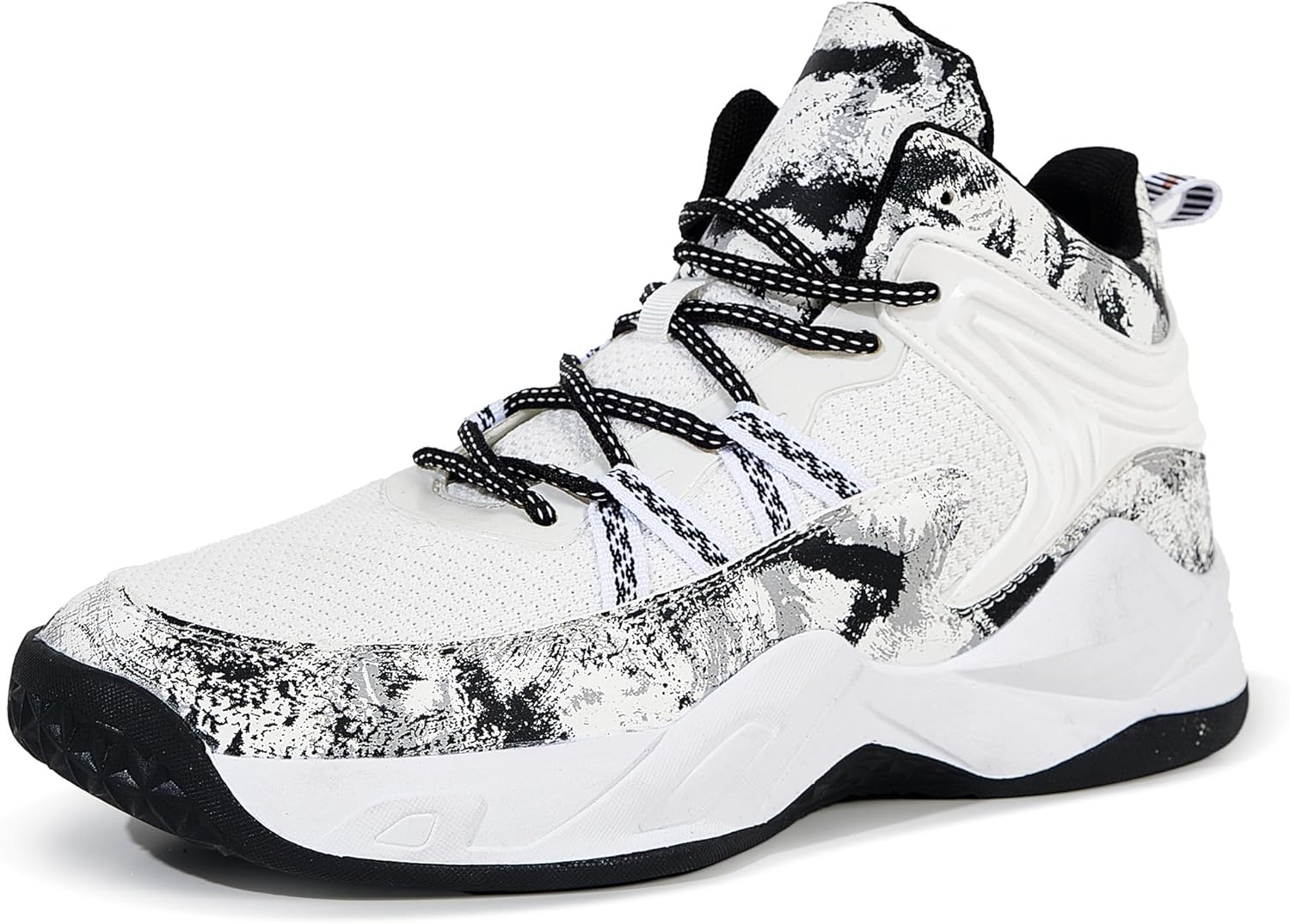 

Кроссовки для баскетбола CJSPORX для мужчин и женщин, дышащие, противоскользящие, для улицы, модные, белый