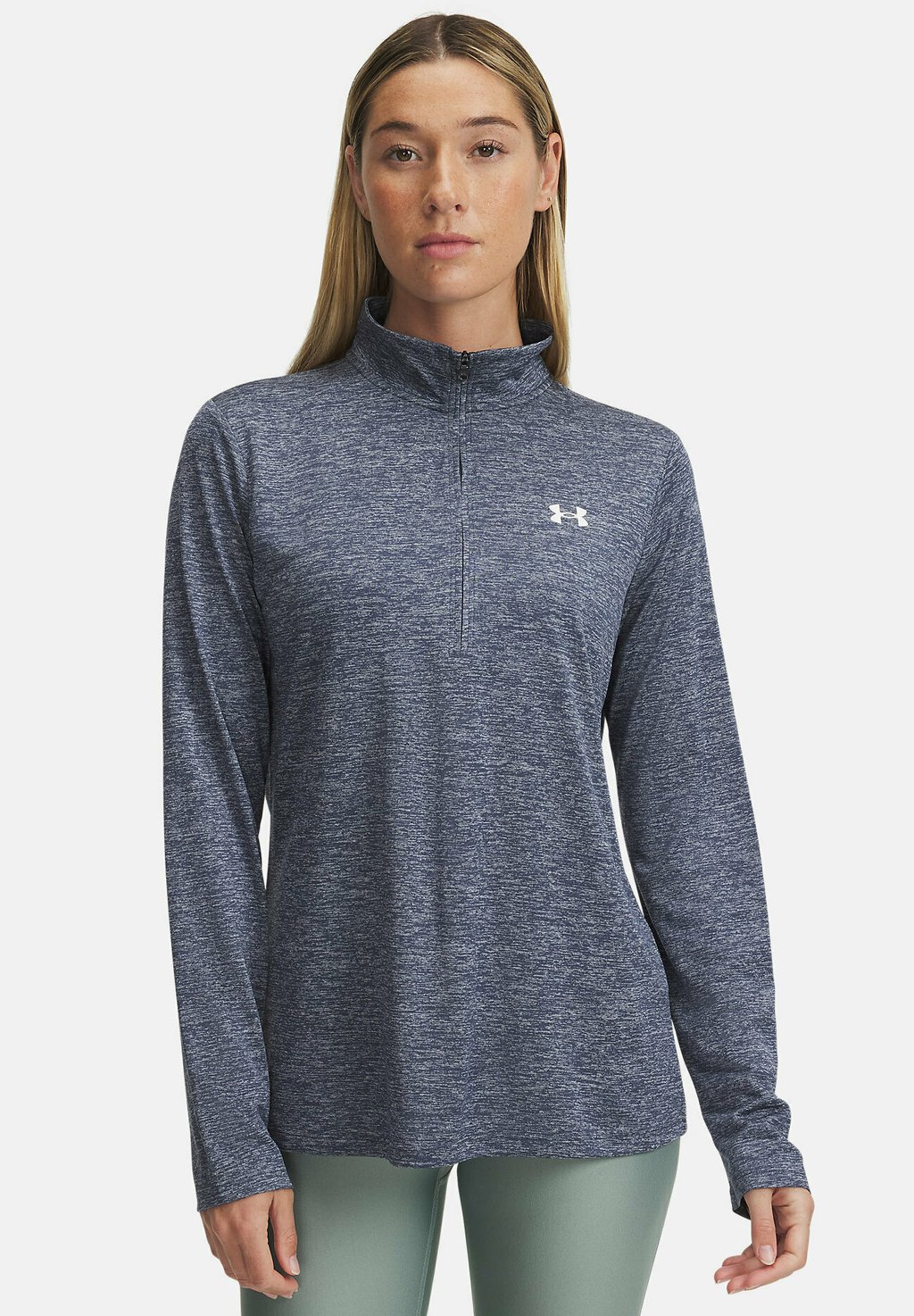 

Топ с длинными рукавами TECH 1/2 ZIP TWIST Under Armour, серый