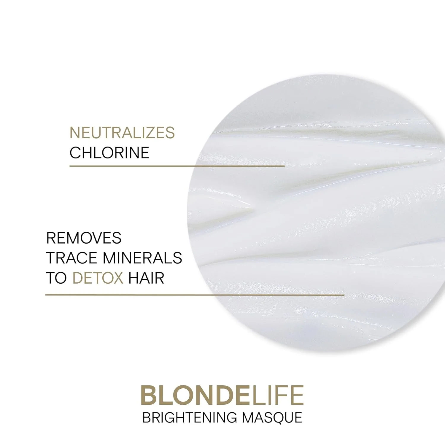 Joico Blonde Life Brightening Masque для блондированных волос, мгновенное увлажнение, нейтрализует хлор и детоксифицирует, придает мягкость и гладкость, без сульфатов, с маслом монои и таману 151 мл (1 шт.) — фото 4