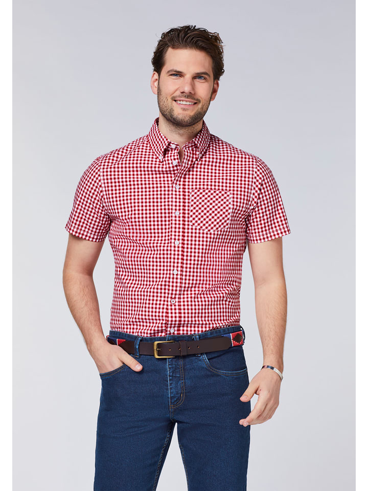 

Рубашка Polo Sylt, цвет rot/weiß