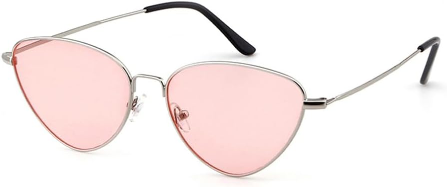 

Женские солнцезащитные очки в форме красного треугольника, винтажный ретро-стиль, металлическая оправа, «кошачий глаз», линзы с градиентом конфетных оттенков VFDHN, C3