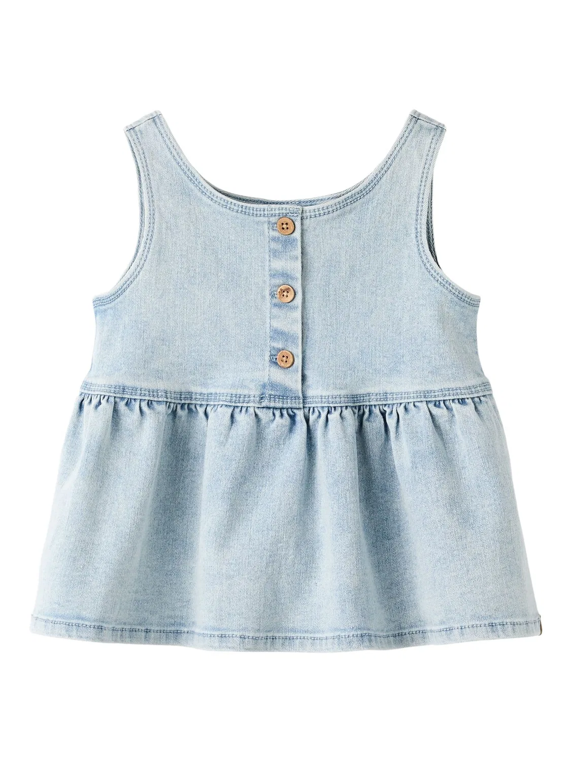 Топ джинсовый Name it, light blue denim