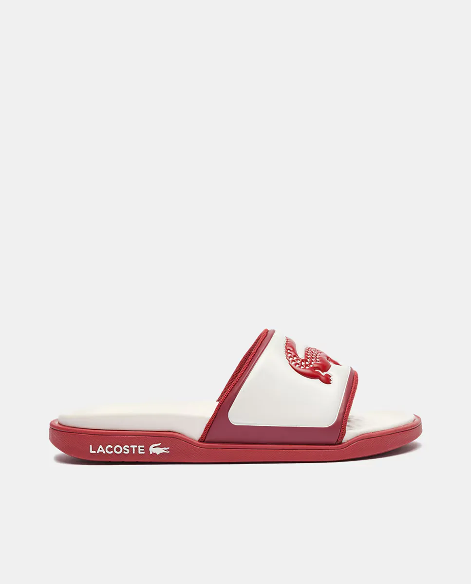 

Женщины, двойная подача, горка Lacoste, белый