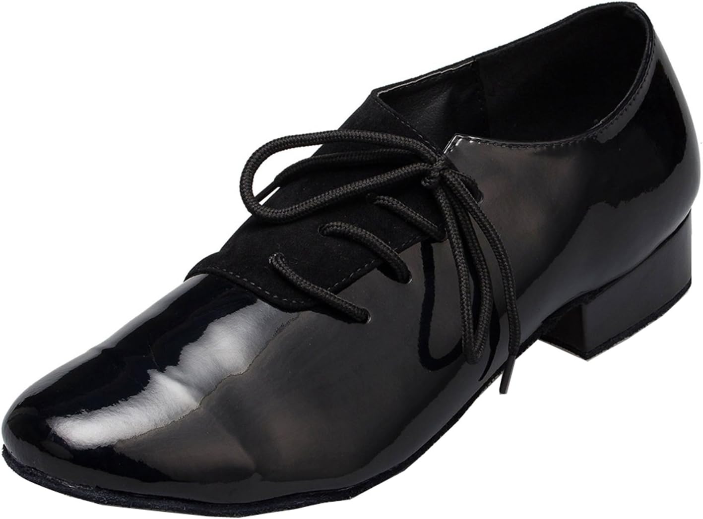 

Мужские туфли Minishion TH149 с шнуровкой из искусственной кожи для свадебного бального и латинского танго, черный