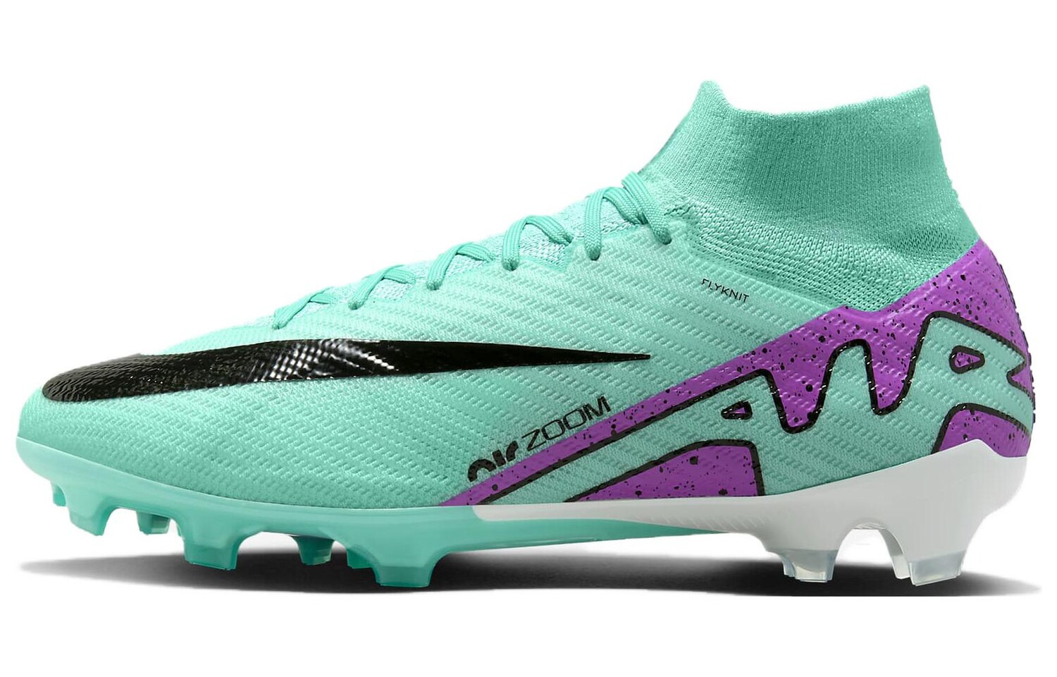 

Мужские футбольные бутсы Nike Zoom Mercurial Superfly 9, Hyper Turquoise/Black/White/Fuchsia Dream