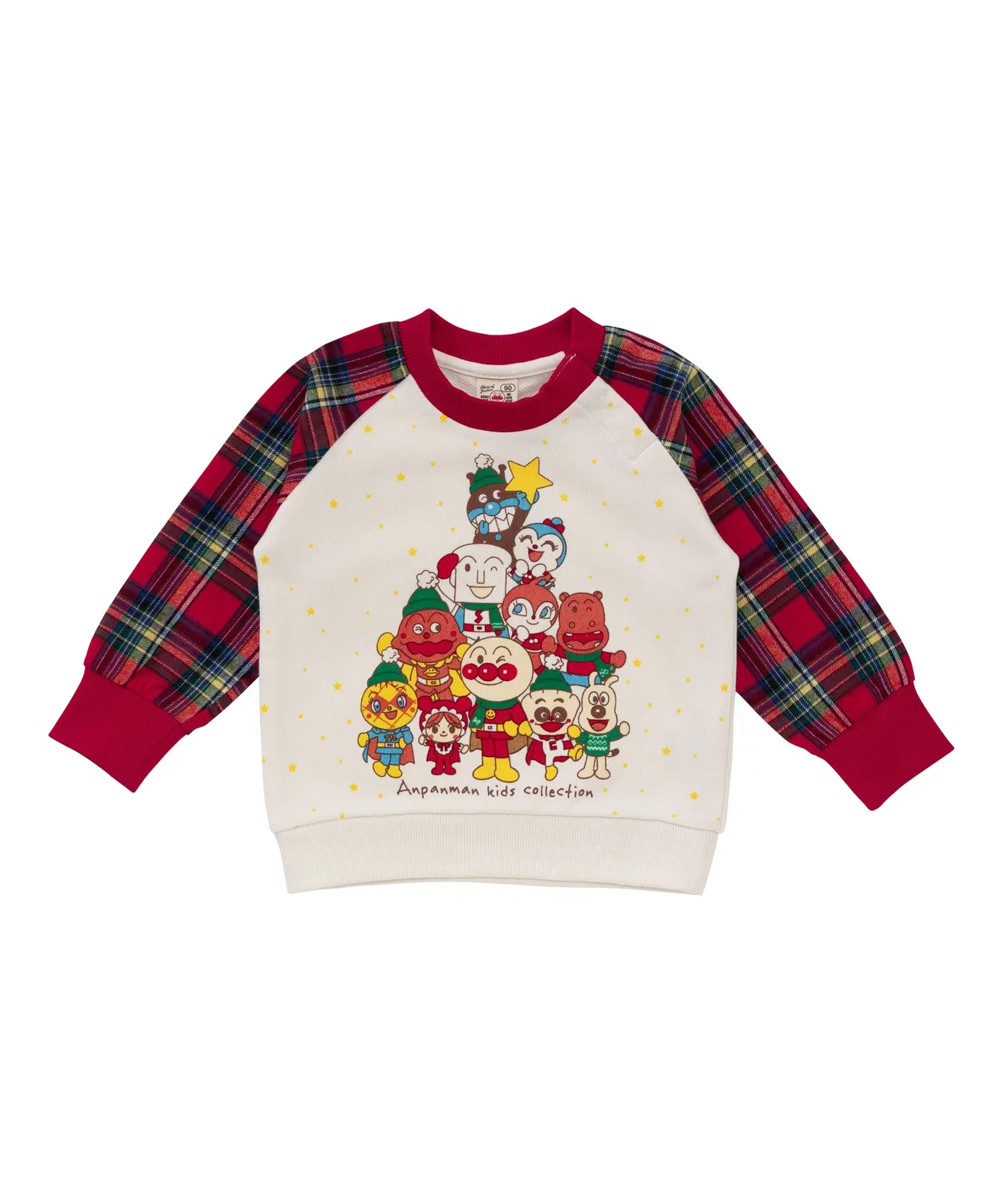 Толстовка с принтом Anpanman Kids Collection зелёная — фото 2