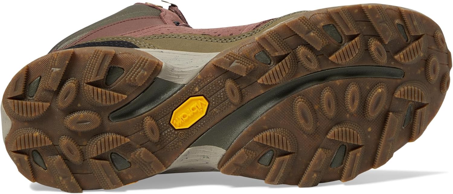 Мужские ботинки Merrell Speed Solo Mid WP, коричневый/оливковый — фото 3