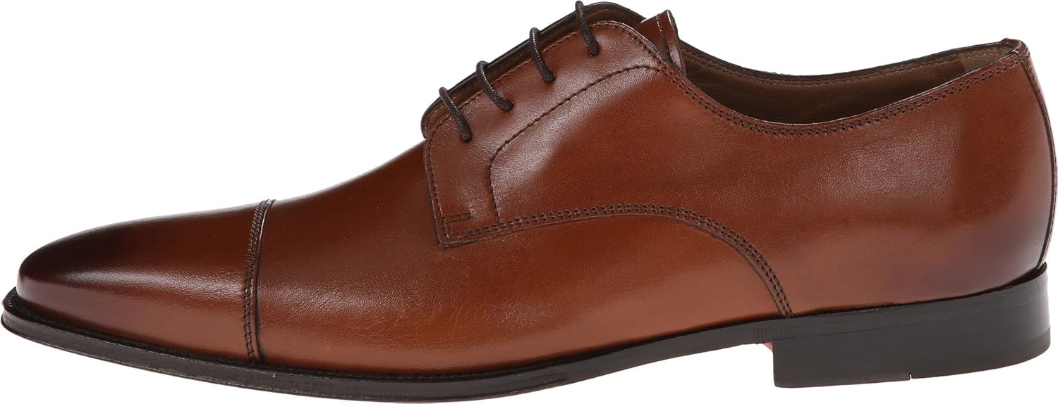 Мужские оксфорды Florsheim Classico с классическим носком, Cognac — фото 2