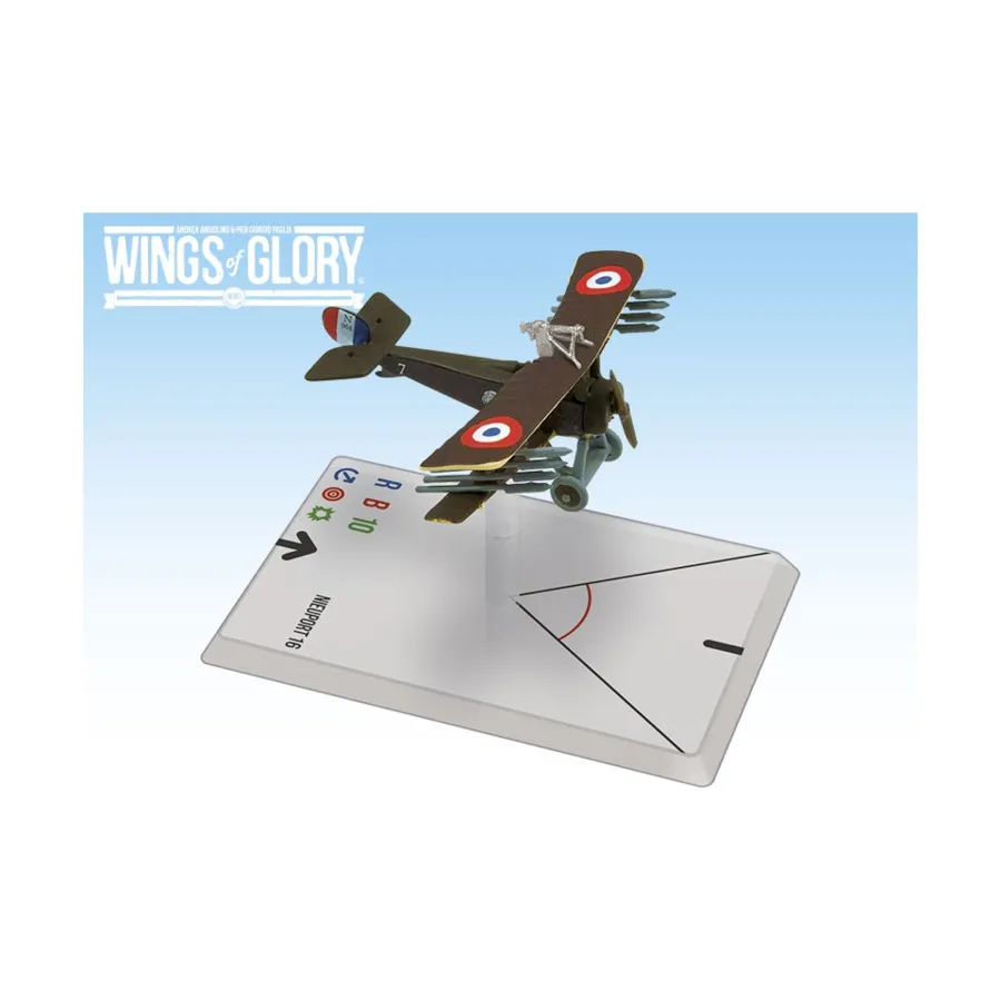 

Ньюпор 16 - Де Гвиберт, Wings of Glory - WWI Miniatures - Special Pack (1:144)