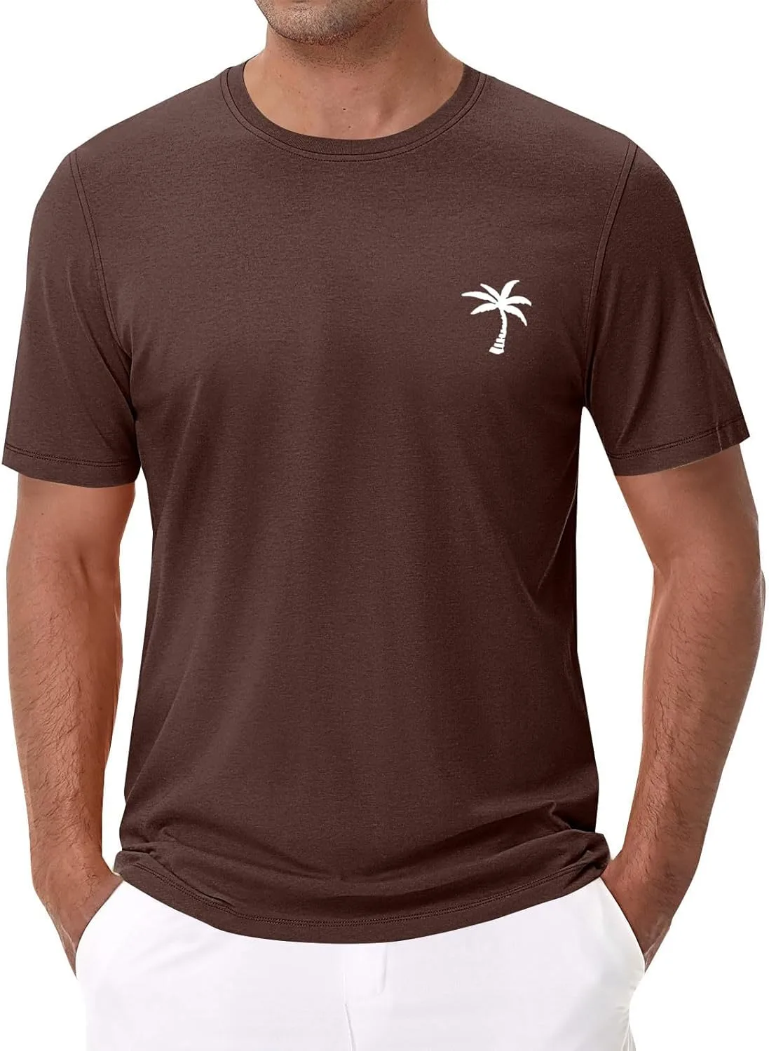 

Мужская футболка с принтом Regular Fit