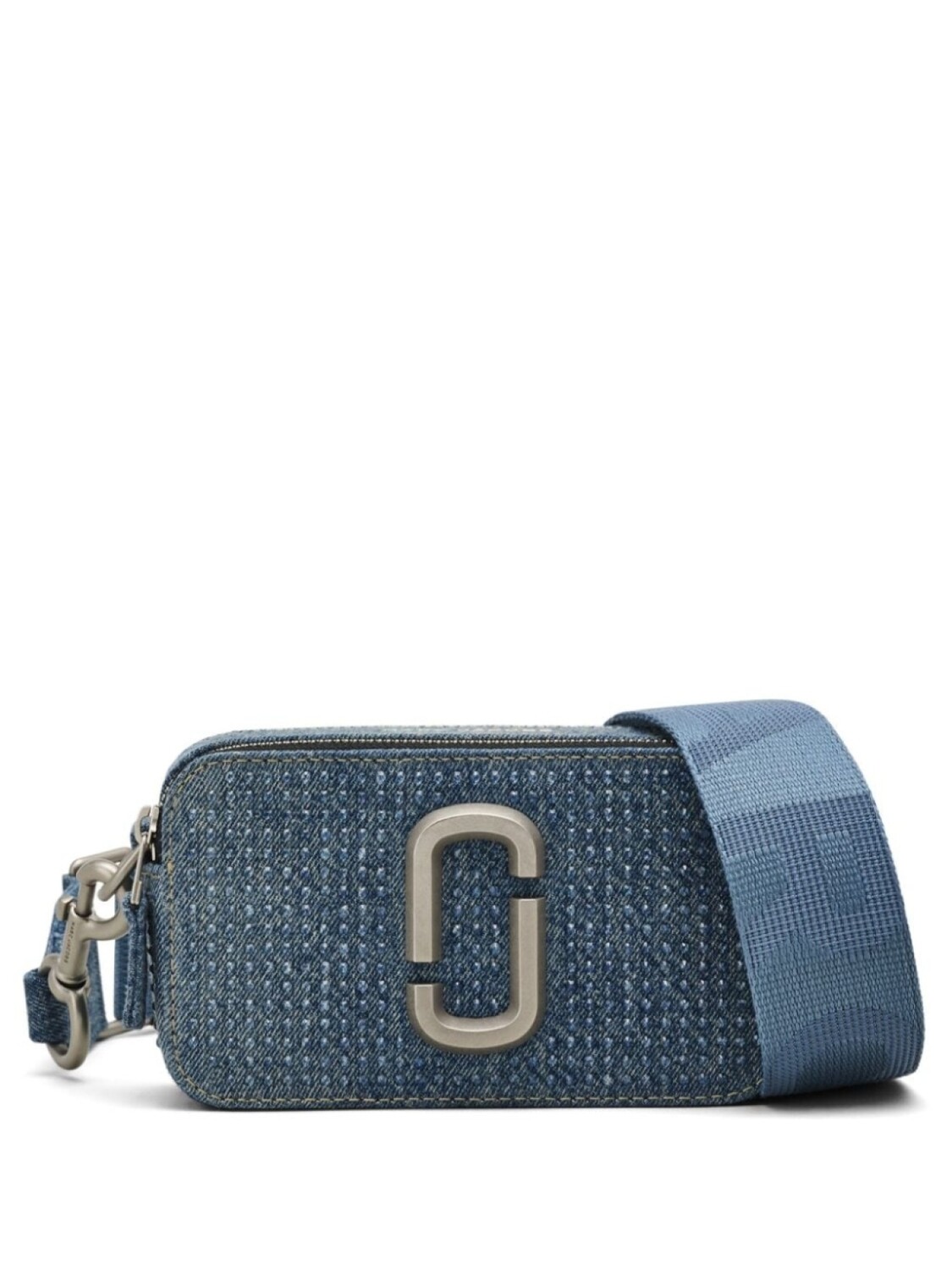 

Джинсовая каркасная сумка The Snapshot Marc Jacobs, синий