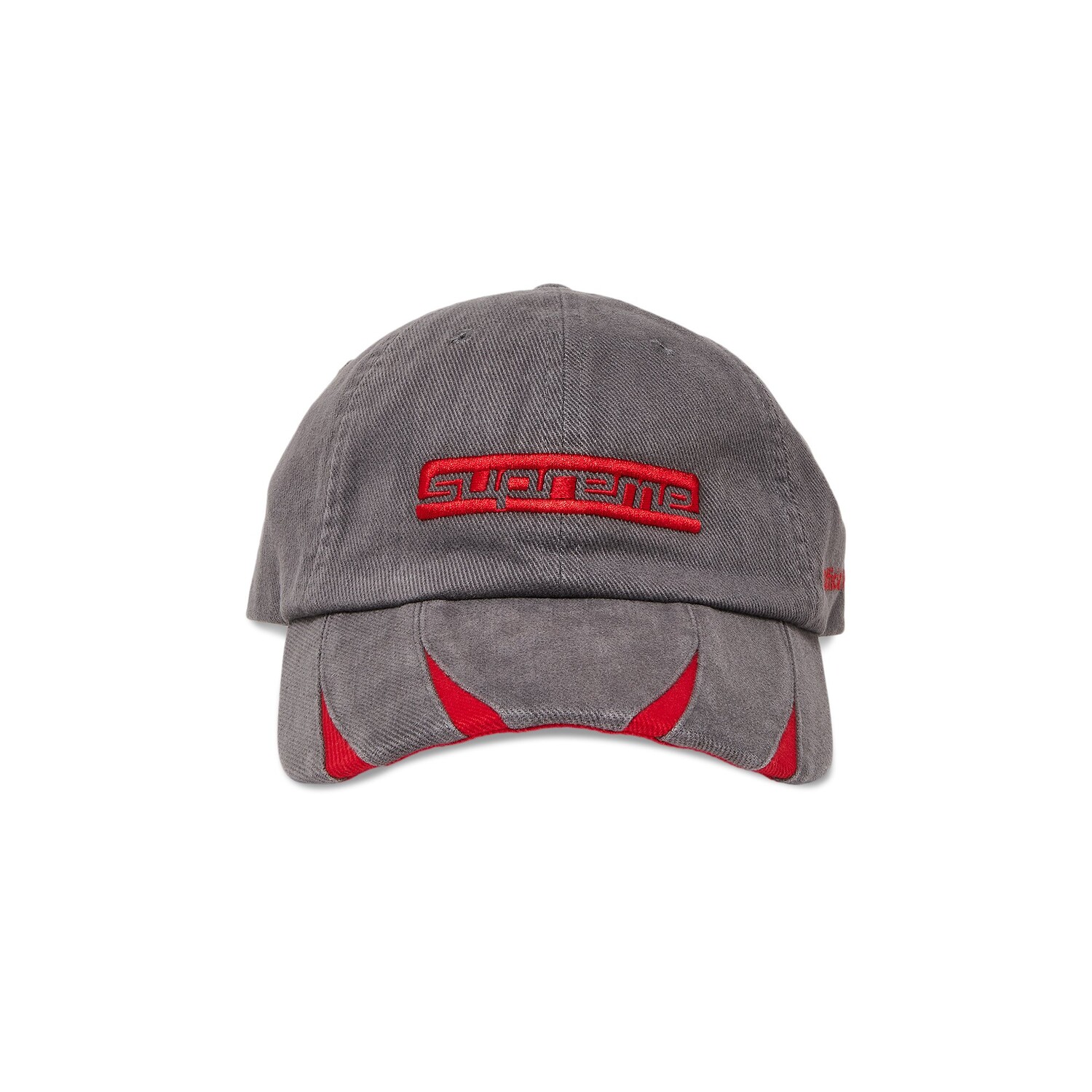 

Козырек Supreme Jagged, 6 панелей, серый