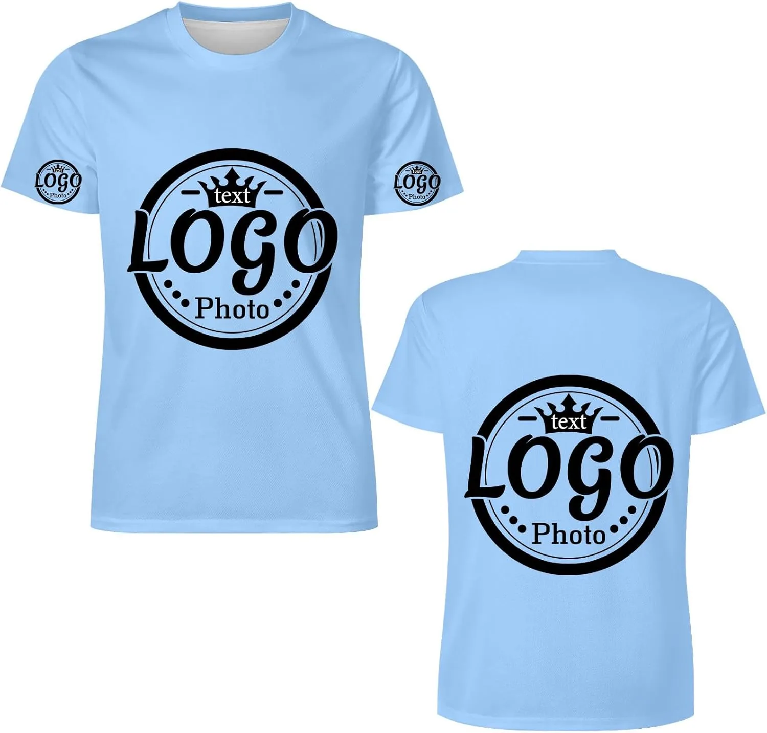 

Футболка Custom с вашим текстом и логотипом