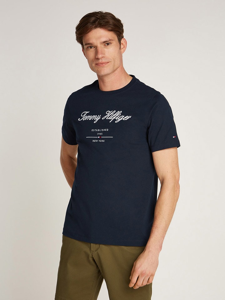 

Футболка Tommy Hilfiger, темно-синий