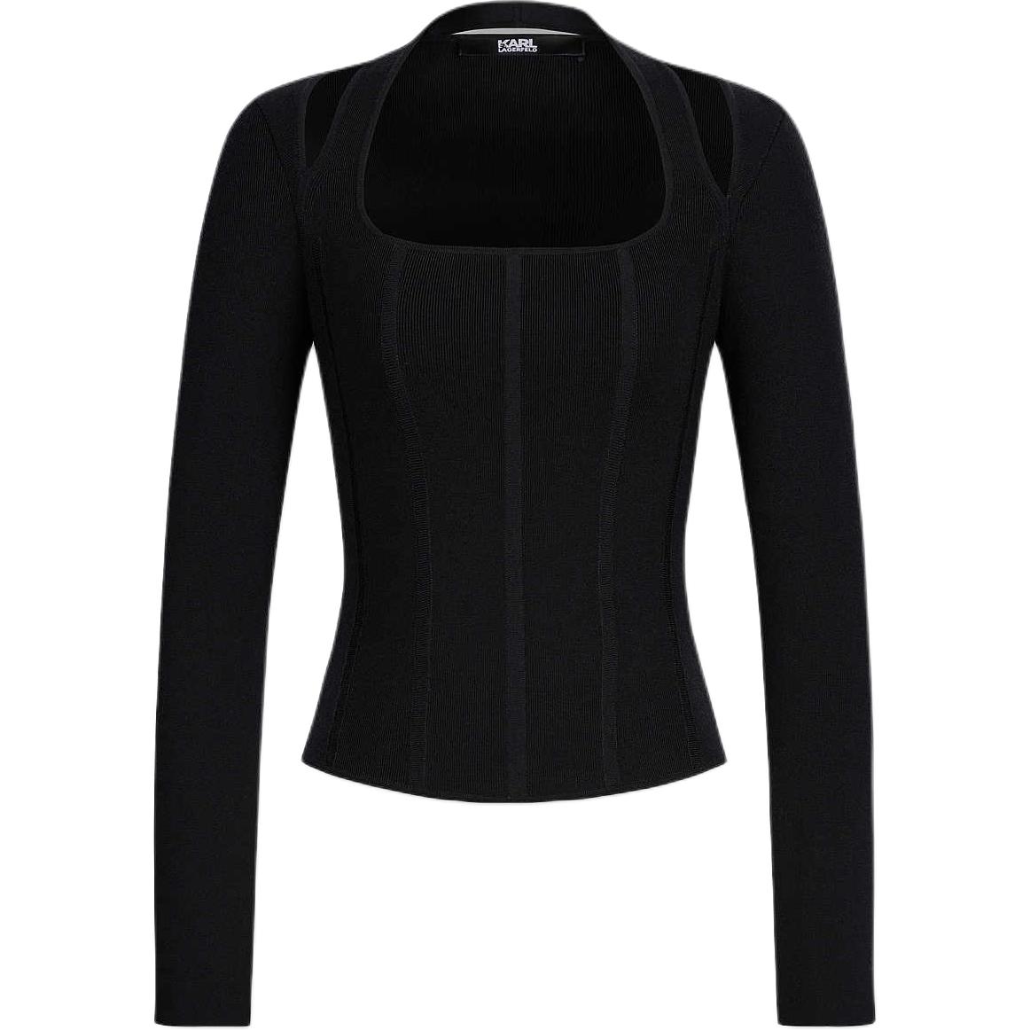 

KARL LAGERFELD / Karl Lagerfeld Jeans Топ KARL LAGERFELD для женщин черный