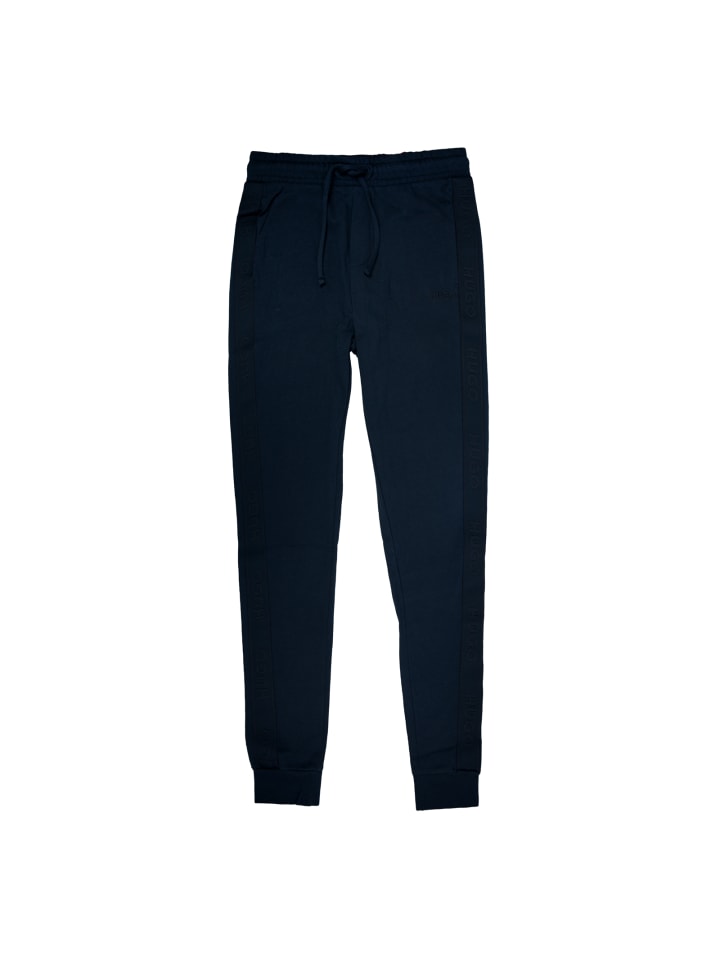 

HUGO Длинные брюки LIAM темно-синего цвета