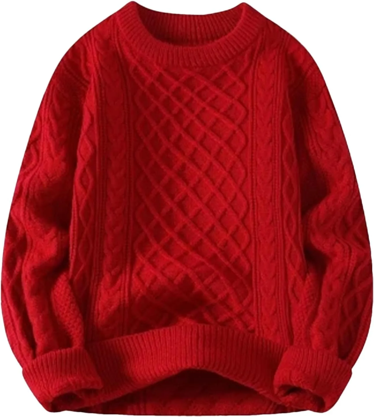 

Осенне-зимний мужской свитер Casual Loose Plus Size