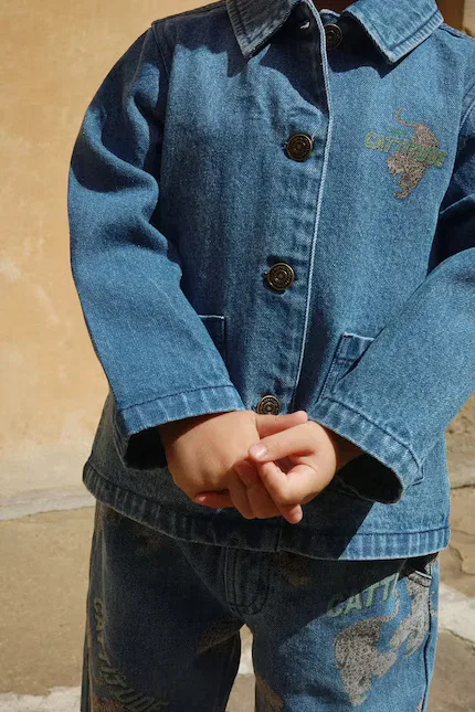 Куртка джинсовая Magot Jacket Konges Sløjd, синий