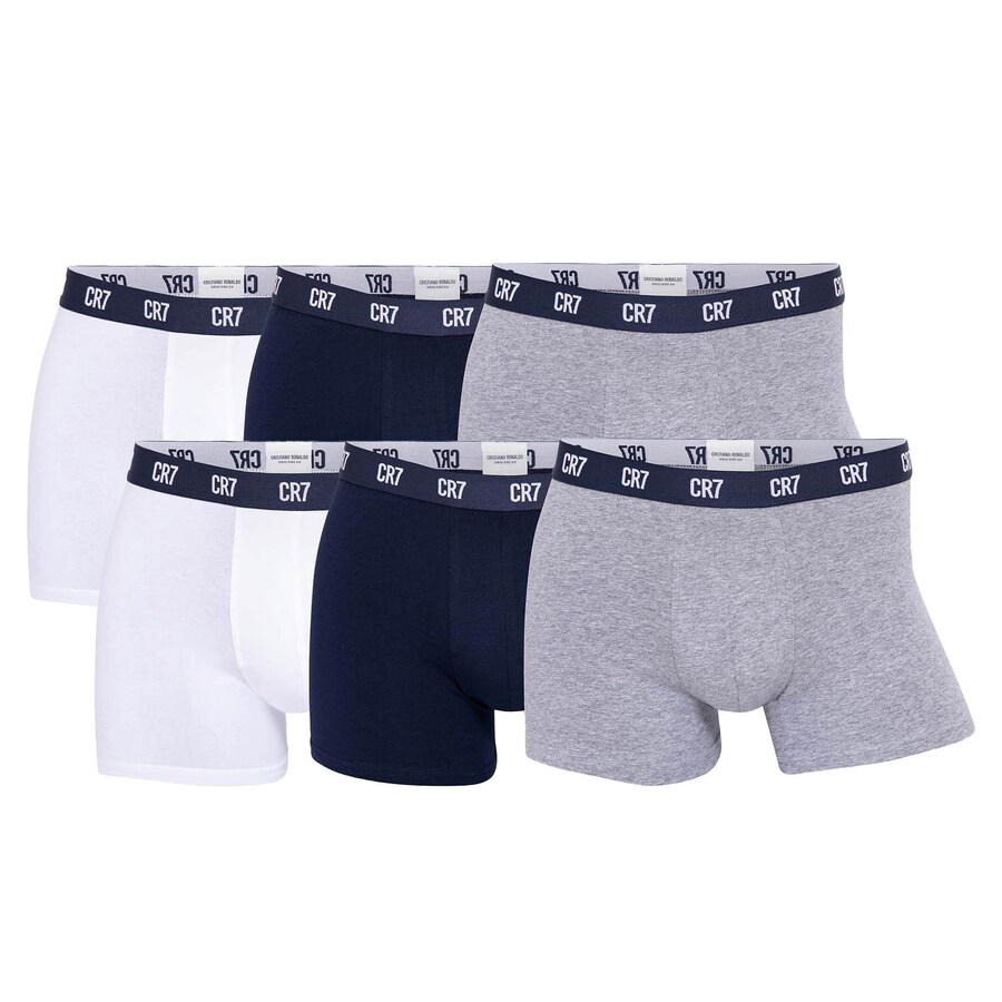 

Боксерские шорты CR7 - Cristiano Ronaldo, цвет Navy/mottled grey/White
