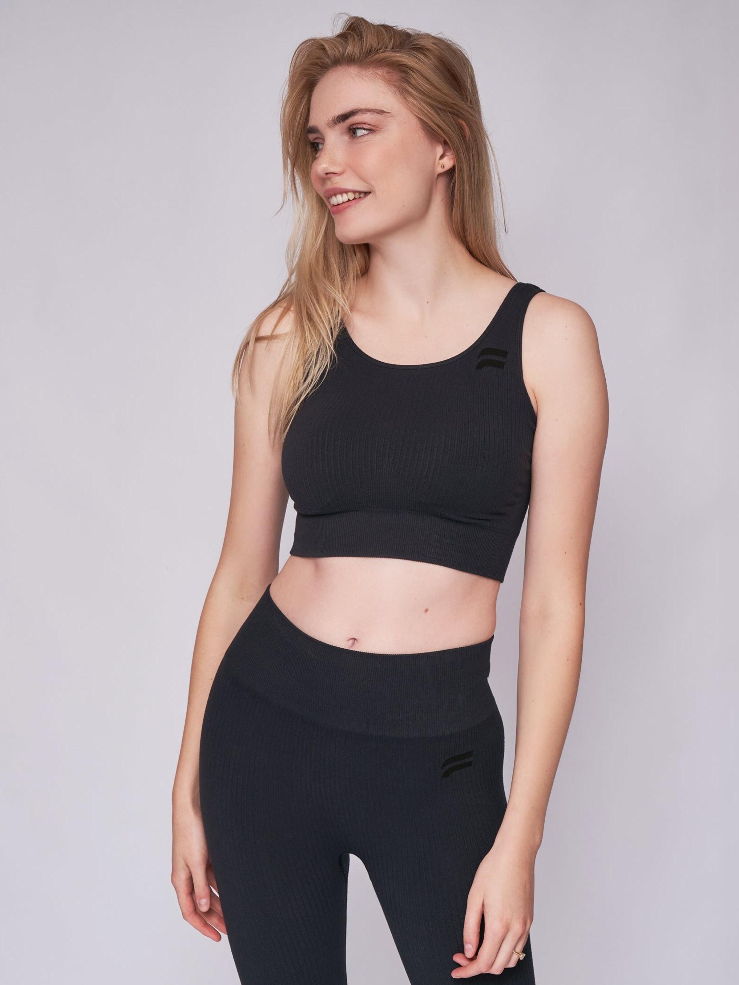 

Fortex Fitness Спортивный бюстгальтер Low Support 'Seamless Essential' в цвете Anthracite