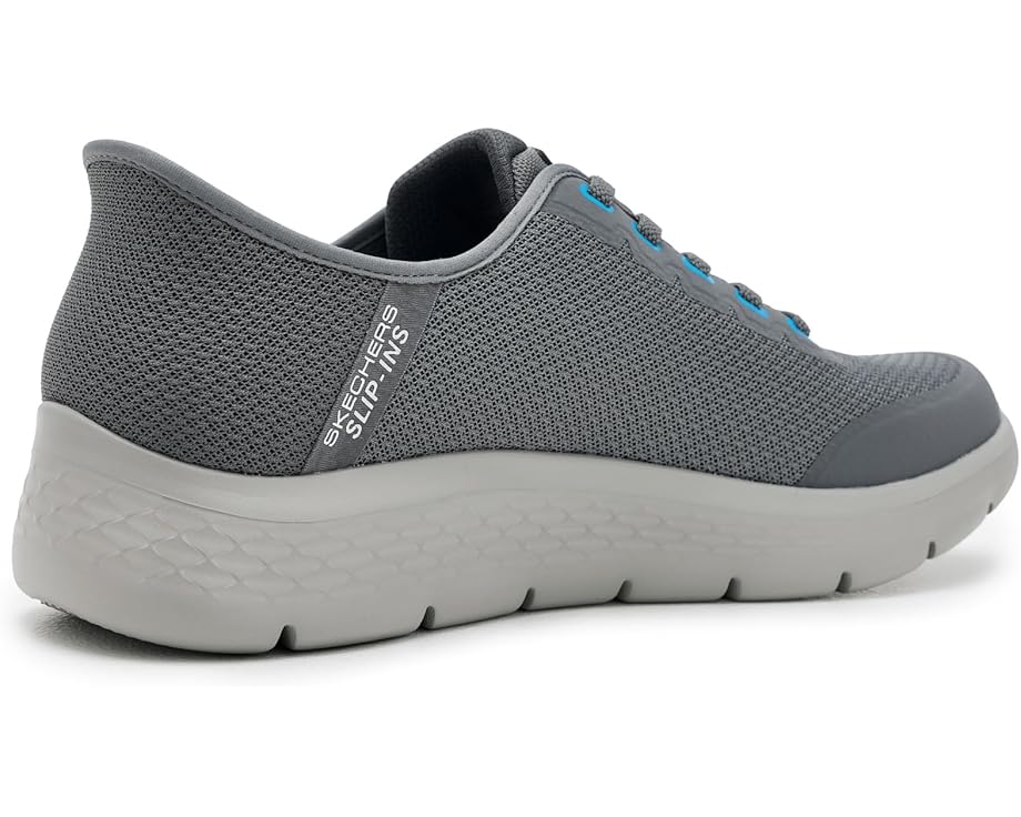 Мужские кроссовки SKECHERS Performance Hands Free Slip-Ins Go Walk Flex - Netro, Charcoal — фото 3