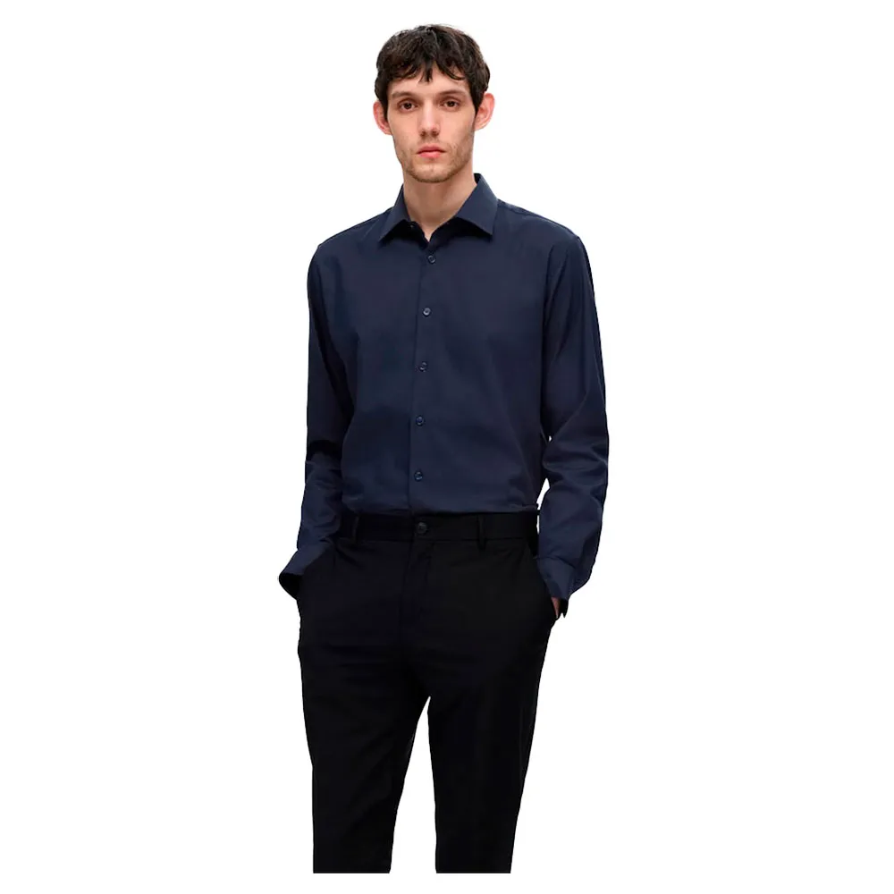 

Рубашка Selected Slim Performance, синий