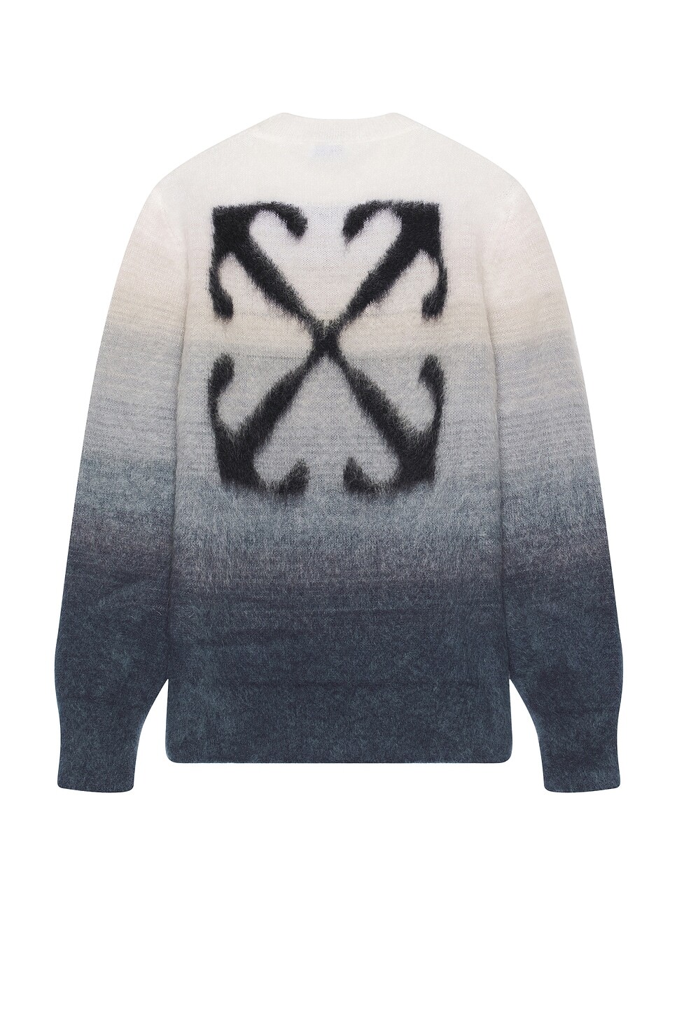 

Свитер мужской Mohair Arrow Gradient Knit Off-White, цвет Medium Grey