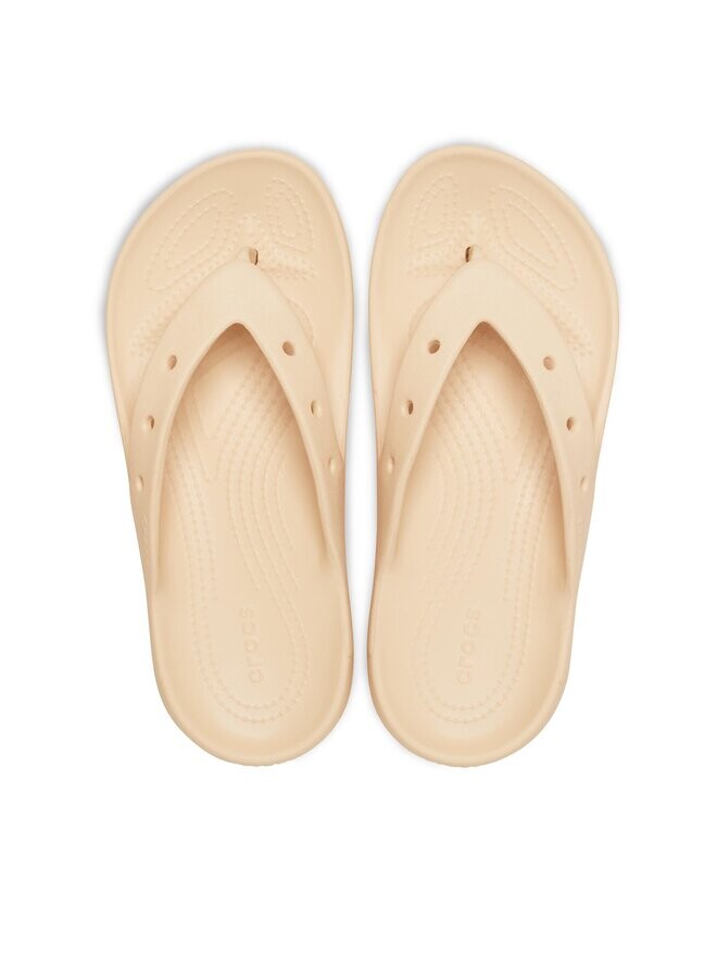 

Шлепки Crocs, бежевый
