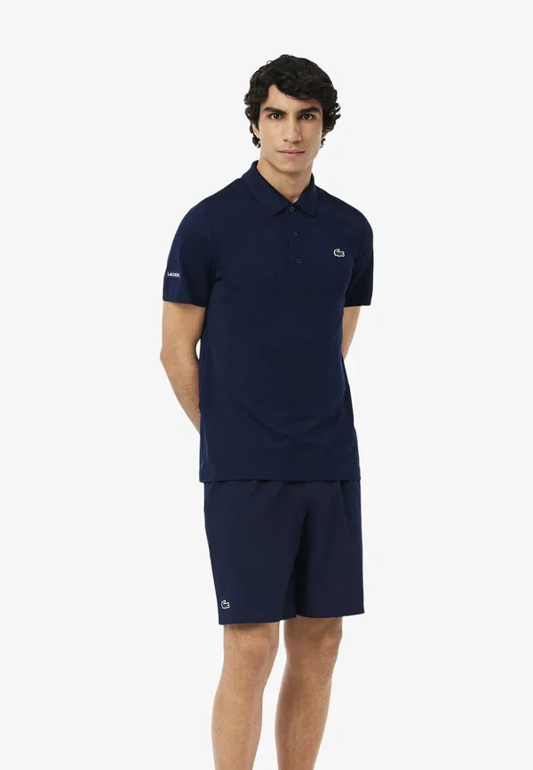 Спортивные шорты Lacoste Sport, Bleu Marine Blanc — фото 4