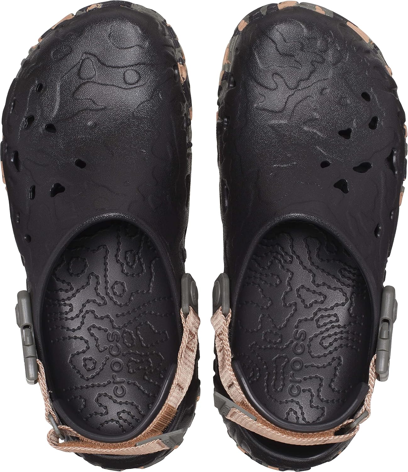 Сабо Унисекс Взрослые Сабо All-Terrain Atlas Crocs, черный — фото 4